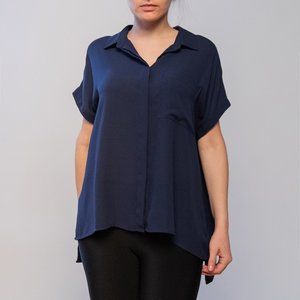 Banana Republic Navy Blue Top